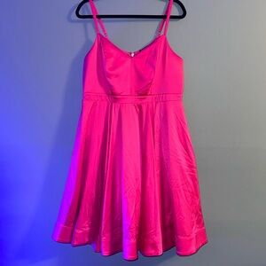 Hot pink Dress with pockets. Size 12 from Torrid